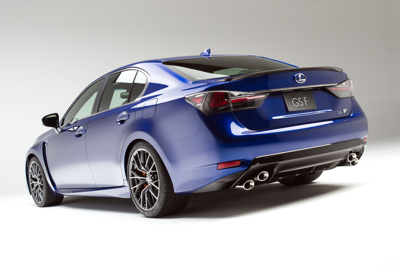 Illustration for article titled 2016 Lexus GS F gets 467-hp V8